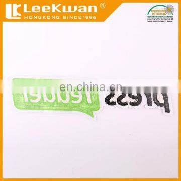Fashion Artical Modern Letter Embroidery Patch Accept Designs photo-3