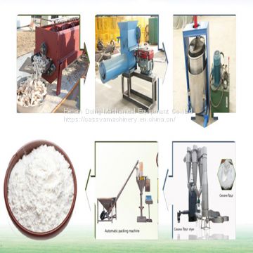 Tapioca yam flour processing machinery with the competitive price