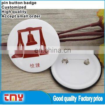 Cheap Custom Pin Button Badge Promotion Blank Pin Button Badge Wholesale Worldwide BA1003 photo-5