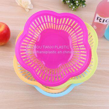 TXA-15 PLASTIC ROUND FRUIT BASKET STRONG BASKET CHEAP BASKET photo-2