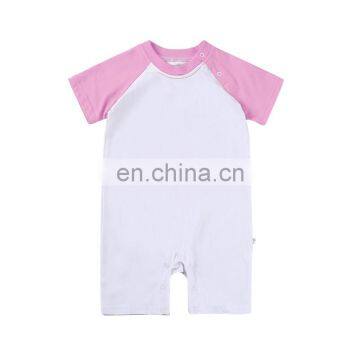 Promotion Custom Sublimation Blank Baby Rompers