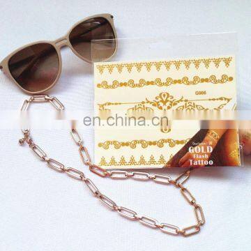 Flash Tatoos Foil Gold Temporary Tattoo Stickers photo-2