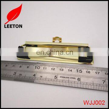 Factory supply 100mm gold stationery metal board clip