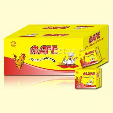 Mafe 10g chicken poulet flavour seasoning cube stock cube