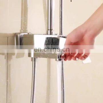 Wall mounted Brass Hot and Cold Water temperature control Valve Thermostatic Valve with shower faucet