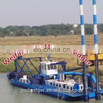 China Hydraulic Cutter Suction Sand Dredger Hot Sale in India photo-6