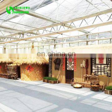 2017 Agricultural Hydroponics Greenhouse For Tourism