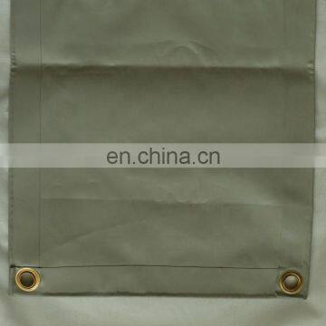 Waterproof and fireproof insulated heat resistant PVC Vinyl Fabric Knife Coated Fabric Tarpaulin