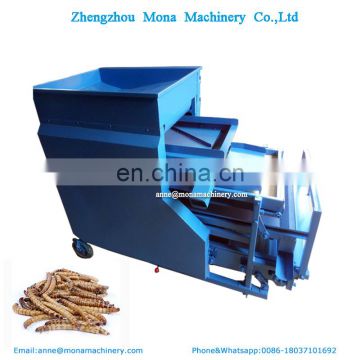 Machine to separate the pupa and the adult Tenebrio molitor sieving machine Dead mealworm removing machine