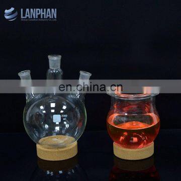 Borosilicate Glass Round Bottom 3 Necks Flask photo-2