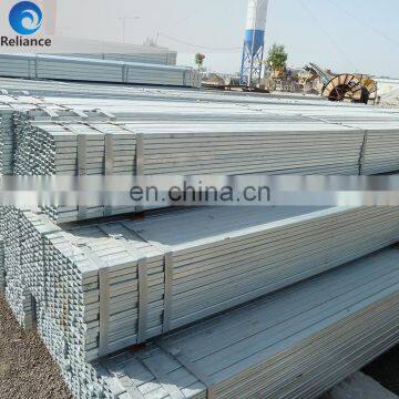 Hot Dipped Galvanized Welded Rectangular / Square Steel Pipe 4x4 Galvanized Square Pipe Metal Fence Post photo-3