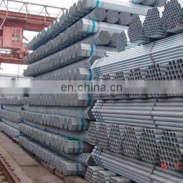 construction Materials Galvanized ERW Steel Pipe For Competitive Price