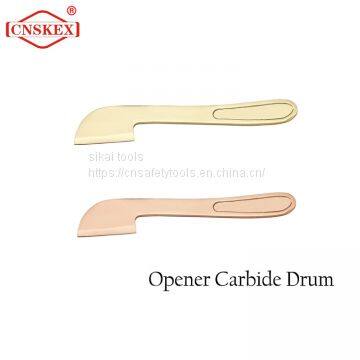 Non-spark explosion-proof paint bucket cutter 280mm aluminum bronze