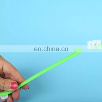 Pets Teeth Cleaning Brush Dogs Cats Soft Toothbrush Pet Double-ended Teeth Brush photo-2