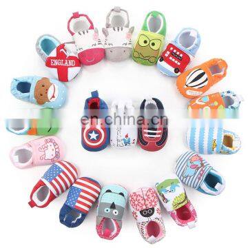 Wholesale Trendy Infant Casual Cotton Shoe Anti-slip Baby Girls Shoes walking shoes first walking shoe