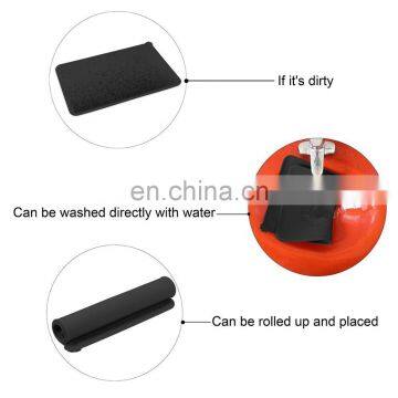 Waterproof Pet Food Mat Easy Washing Solid Color Silicone Pet Feeding Pad Pet Bowl Drinking Mat photo-5