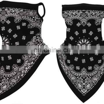 Bandana Face Mask Ear Loops Anti Dust Wind Sun Neck Headwear Motorcycle Outdoor Men Women Scarf Face Mask photo-3