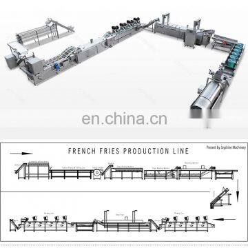 100kg/h French Fries Processing Line Potato Chips Making Machine Chips Making Machine Frozen Fresh Potato photo-4