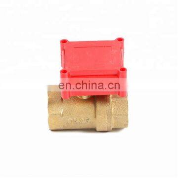 motorized valve brass CWX-20P-1.0B DC3.6-6V DC5V DC12V DN15 DN20 smart motorized valve