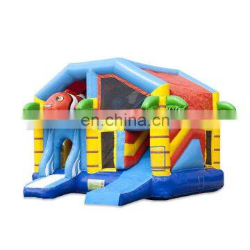 Clown Fish Bounce House Commercial Bouncy Castle Inflatable Slide