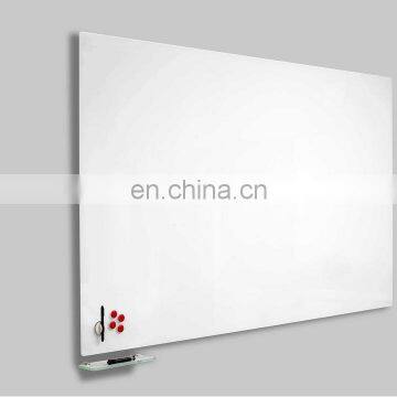 Frameless Glass Whiteboard in Various Sizes and Colours With Whiteboard Magnetic Eraser photo-5