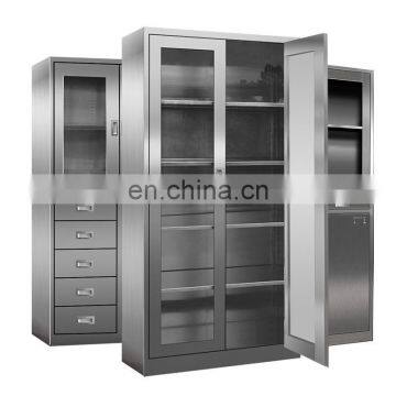 Lab medica pharmacy l storage cabinet Metal Chinese Herbal Medicine Cabinet Manufacturer