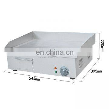 Hot Sale Kitchen Equipment Electric Grill Griddle Stainless Steel Flat Plate Table Top Cast Iron Griddle Machine For Sale photo-2