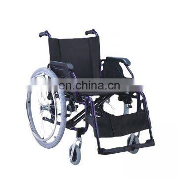 2021 China manual aluminium lightweight wheelchairs  for disabled