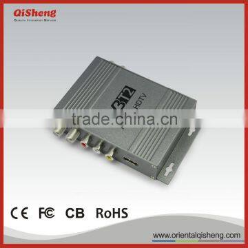 dual tuner DVB-T2 tv receiver for car