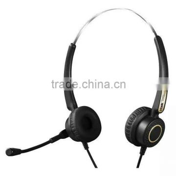 Best sound solution microphone noise cancelling 2.5mm 3.5mm pins headset