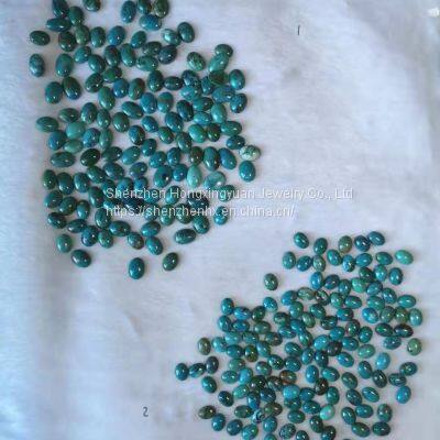 Natural Chinese Turquoise Free Shape Cabochons Loose Gemstones photo-2