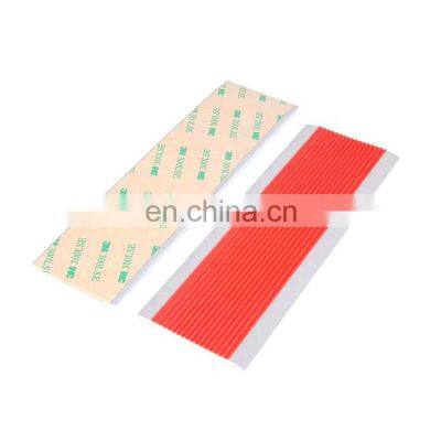 China factory self adhesive white black silicone sponge adhesive rubber seal weather strip for window inserts