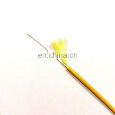 low Price high quality FTTH G.657A PVC fiber jumper 6 Core Multimode  Optical Fiber Drop Cable