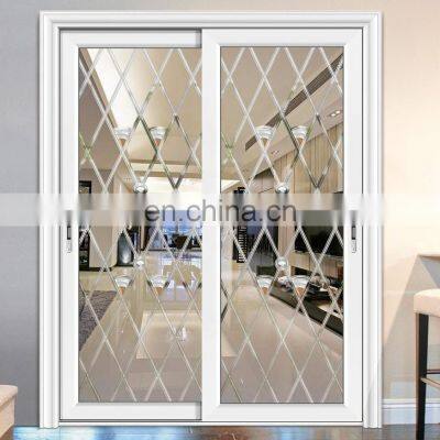 Luxurious commercial useful aluminum double glass Sliding Door for balcony