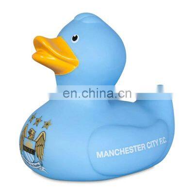 Navidad Custom Christmas Vinyl Animal Little Rubber Plastic Duck Water Bath Toys for Baby Shower Gift photo-3