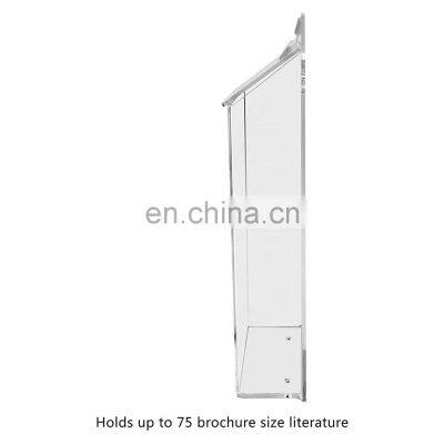 Outdoor Brochure Holder Car Mount Acrylic Brochure Box With Suction Cups photo-3
