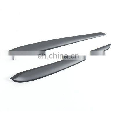 Hot Selling Carbon Fiber Style Front Door Trim For Tesla Inner Door Protection Cover Fit Model Y 2021