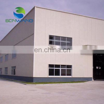 Factory Price Prefab Steel Building Light Metal Frame Warehouse for Sale