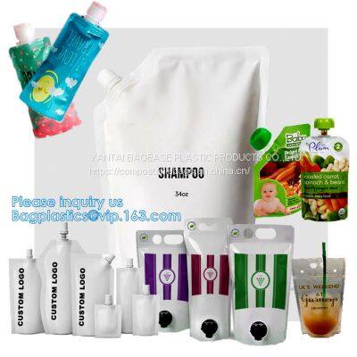 Drink Pouches, Smoothie Juice Pouches, Cold & Hot Drinks, Soup Bags, BIB Package, Cold Coffee Package photo-5