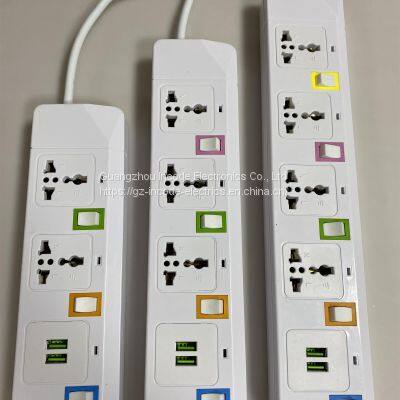 Power Strip With Individual Switch Power Extender Switch and Socket 913 914 915 photo-2