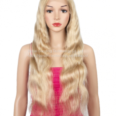 Blonde Body Wave Long Remy Human Hair Wig with Wholesale Price