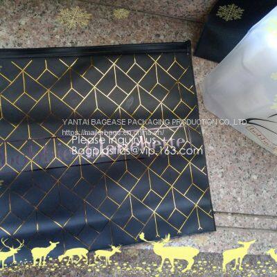 Modern Fashion Travel Portable Transparent PVC Customized Logo Cosmetic Pouch,PVC Cosmetic Pouch With Red Zipper photo-5