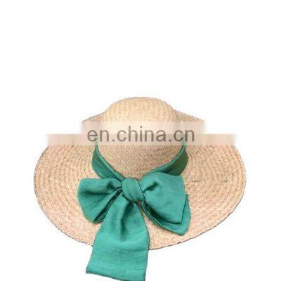 Wholesale Summer Sun Beach Seagrass Straw Hat/ Custom Design Straw Hat Seagrass Hat for Women