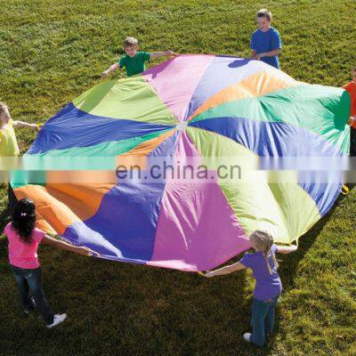 Sensory integration toys Rainbow kids play Parachute toy