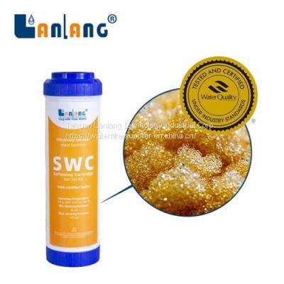 water softener resin filter cartridge