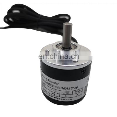 Rotary Encoder 400ppr 4v 38mm 6mm shaft GHS38-06G400BMP526 for Servo motor