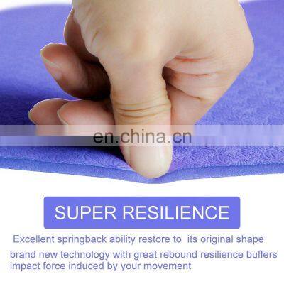 Eco Friendly Non Slip Fitness Exercise Tpe Yoga Mat photo-4