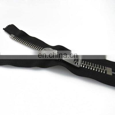 Factory high quality wholesale custom airtight waterproof nylon big teeth brass zipper for sale