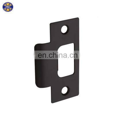 Customized Stainless Steel Powder Coated Door Lock Cover Strike Plates