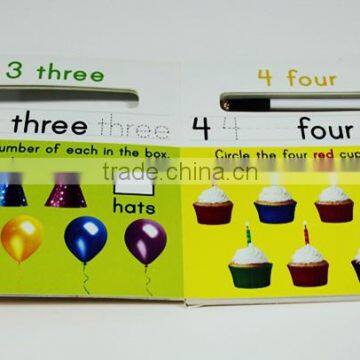 FDT Customized Printing Children board book with pen